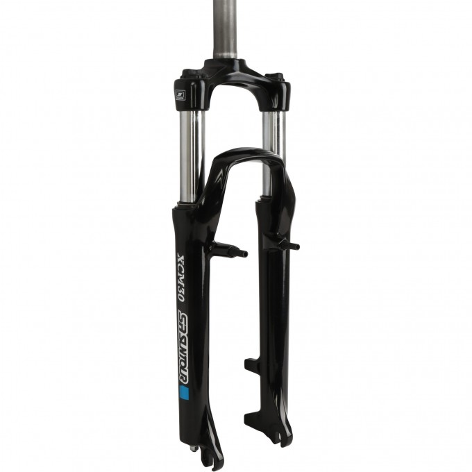 Вилка SUNTOUR SF13-XCM LO P 26", чёрная, ход 120мм 1404