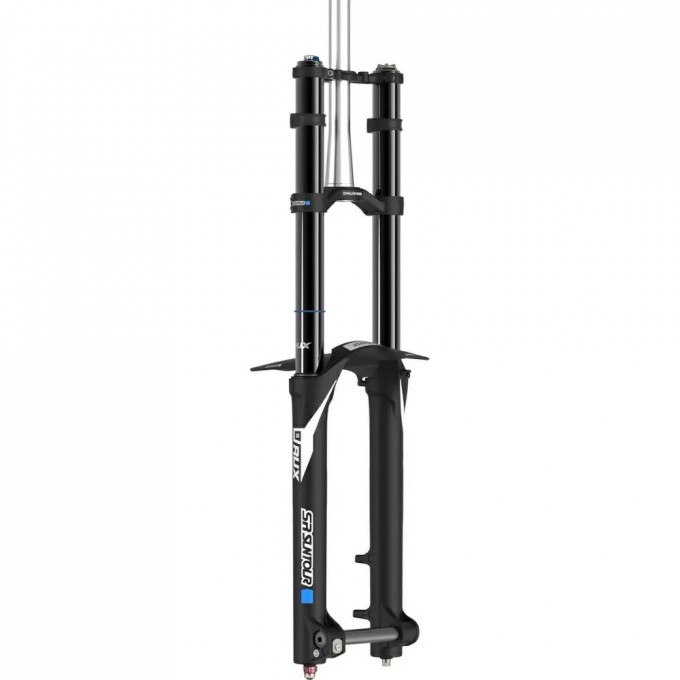 Вилка SUNTOUR SF18-RUX38-Boost RC2-PCS DS 27.5", 2x-коронная, шток AL 1.5"/1-1/8" конич, ход 200мм 7756